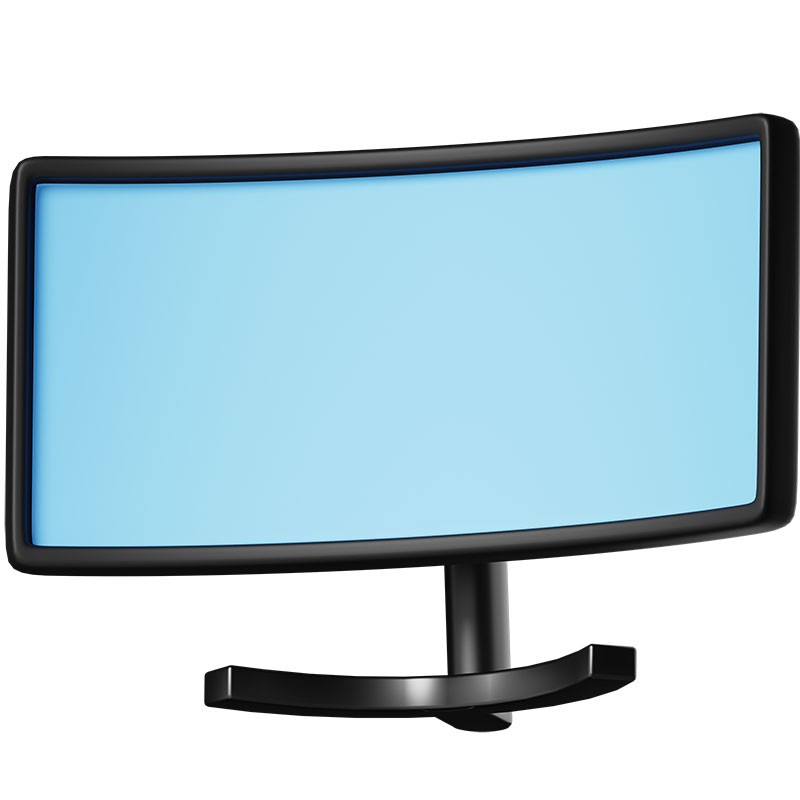 超薄窄边框 4K 电脑显示器