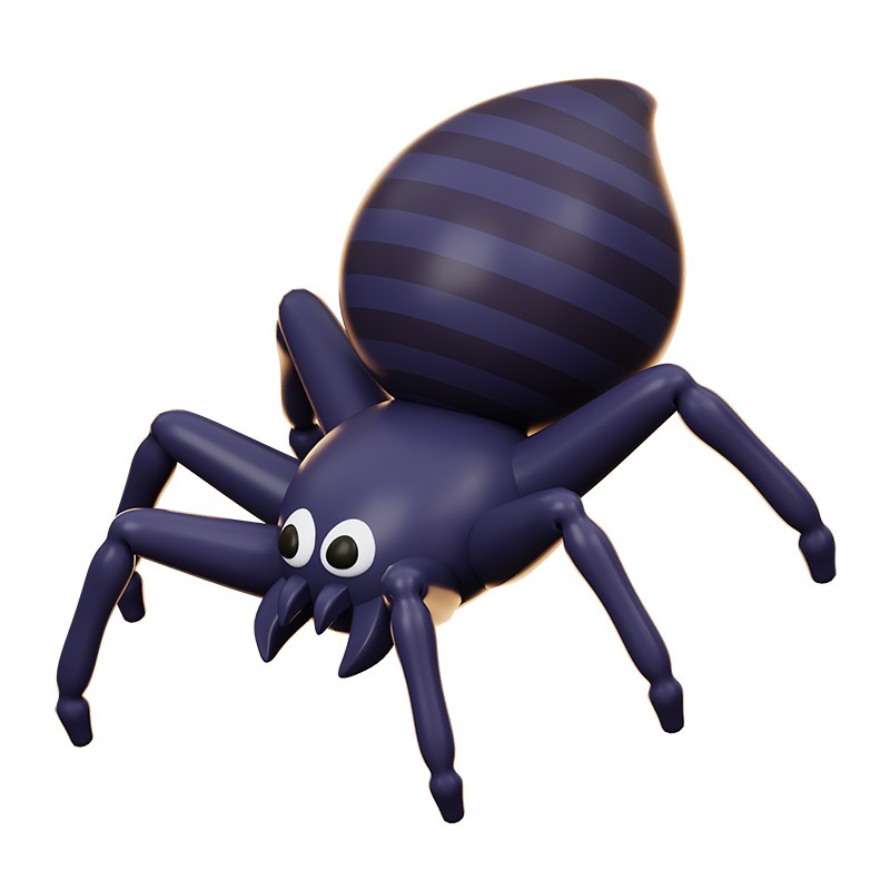 ͨ֩Spider Web 3d model