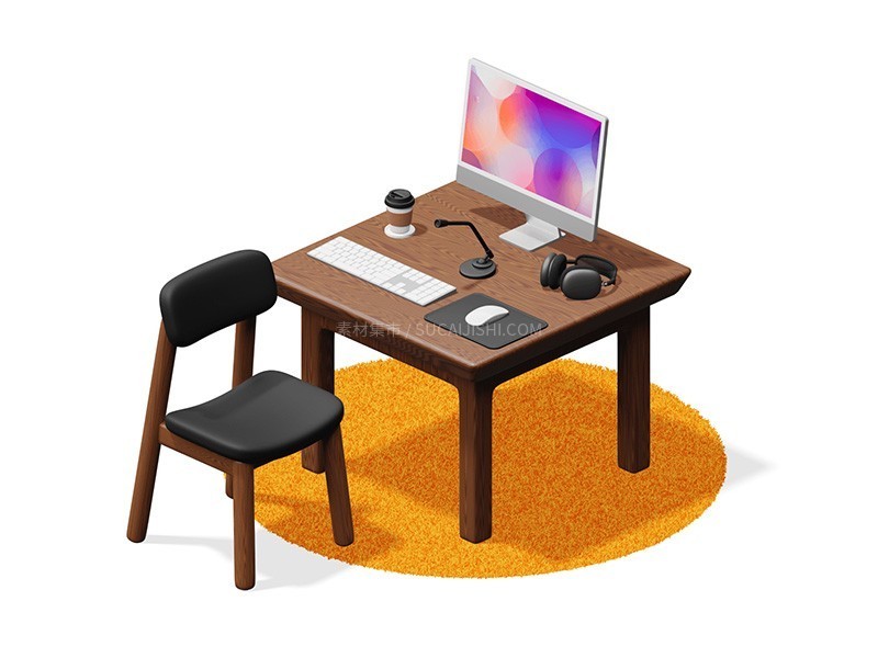 400+�Ƽ���Ʒ�Ҿ߳���3D�Ⱦ�ͼ�� PNG Figma��ʽ