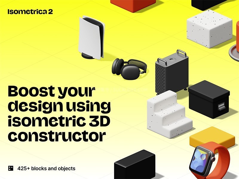 400+�Ƽ���Ʒ�Ҿ߳���3D�Ⱦ�ͼ�� PNG Figma��ʽ