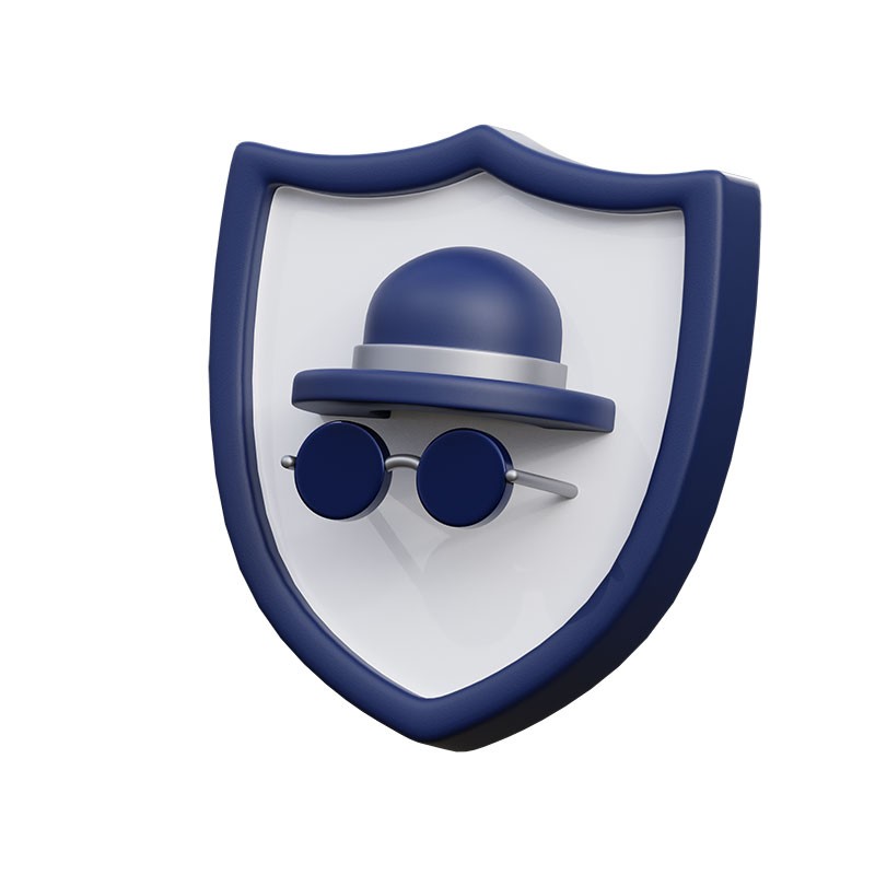 卡通盾牌访客Shielded Visitor 3d model