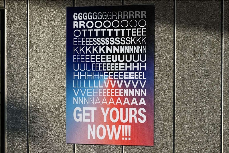 Neue Helvetica 经典重制无衬线字体