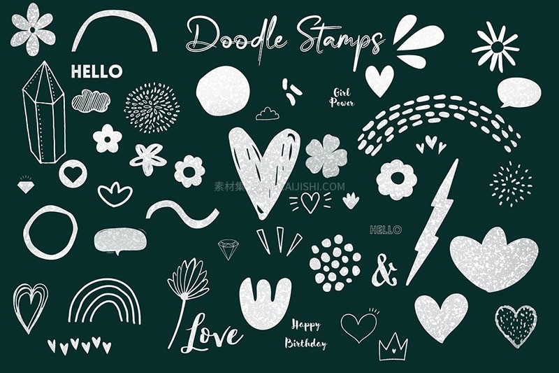 50+Procreate金箔烫金笔刷