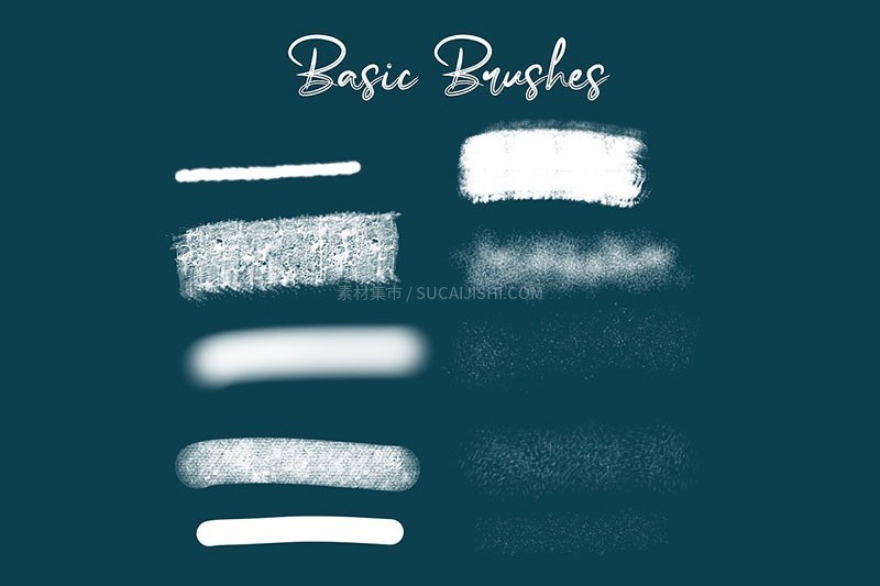 50+Procreate金箔烫金笔刷