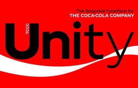 TCCC-UnityText 可口可乐公司定制字体