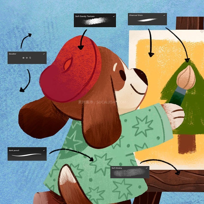 12֧ͯ汾廭ֻˢProcreatePSCSP