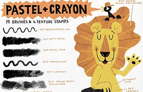 20+ͯȤʷ۲ʼProcreate+PSˢװ