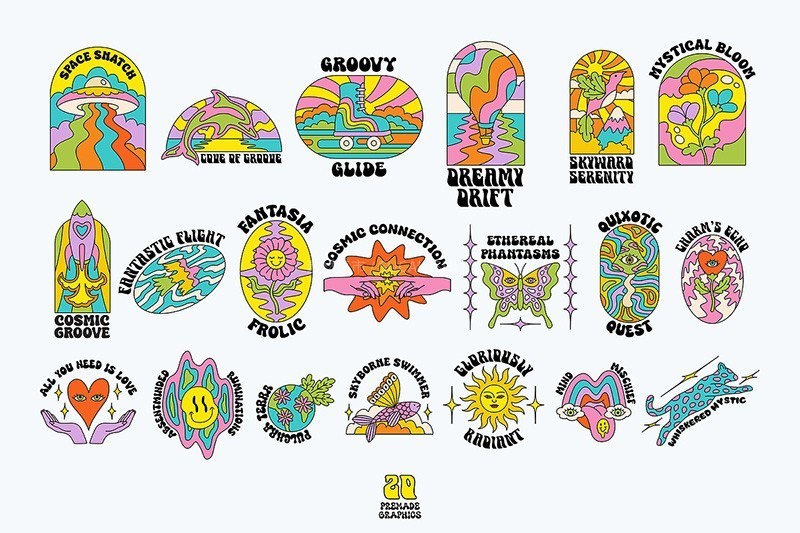 170+�����Իÿ�ͨ��˹�Ʒ�ʸ���廭�� AI SVG PNG��ʽ