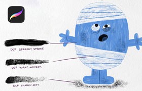 ��ʽ������ͨͿѻProcreate+PS��ˢ