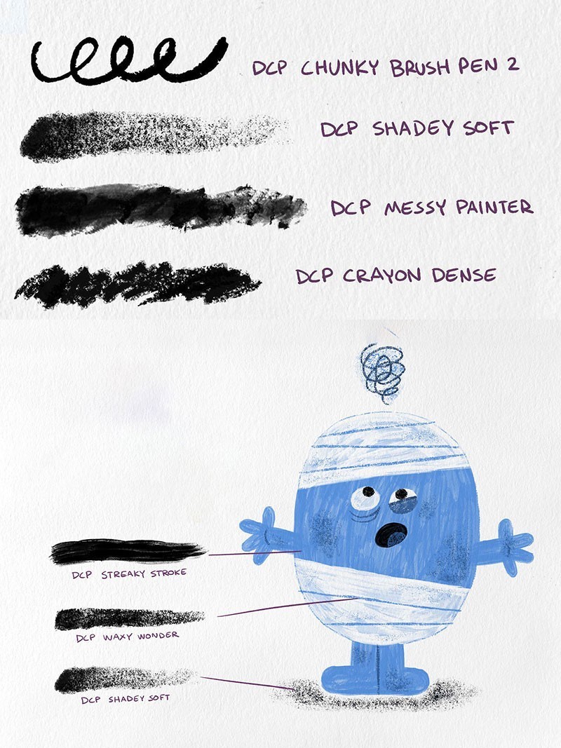 ��ʽ������ͨͿѻProcreate+PS��ˢ