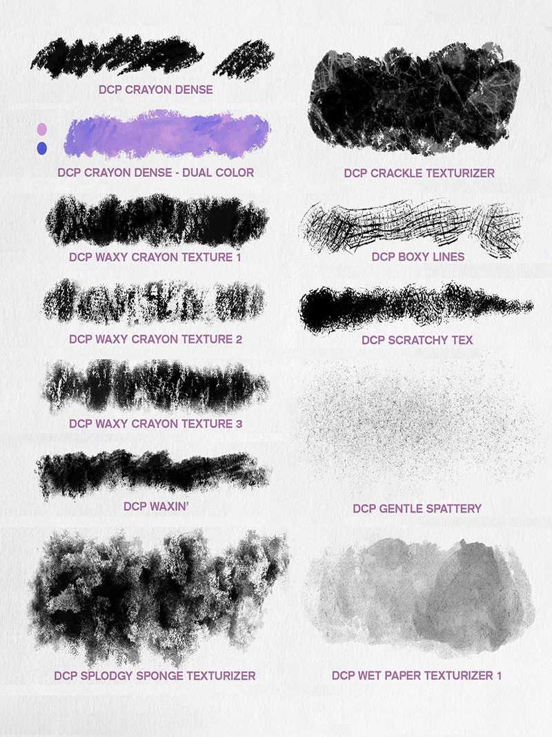 ��ʽ������ͨͿѻProcreate+PS��ˢ