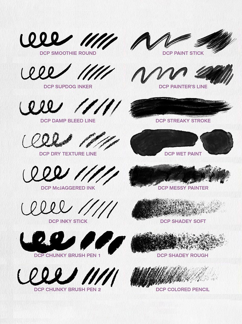 ��ʽ������ͨͿѻProcreate+PS��ˢ