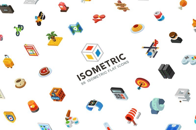 ��ƽ���Ⱦ� (Isometric) 2.5D��������ͼ�� AI PSD PNG��ʽ