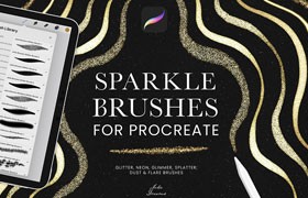 Procreate�λ�������Ƭ��ˢ