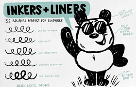 32֧��׾�ж�������Procreate+PS��ˢ