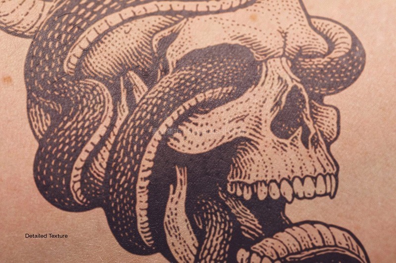 ��������Ƥ���ں�Ч��PSDģ��