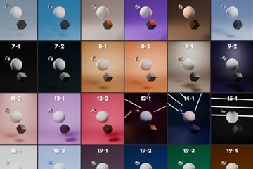 Blender רҵ��Ʒ���ƹ���Ⱦ�׼� (Portfolio Lighting Kit)