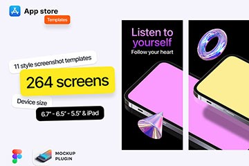 AppStoreƻ��Ӧ���̵��ϼܽ�ͼFigmaģ��