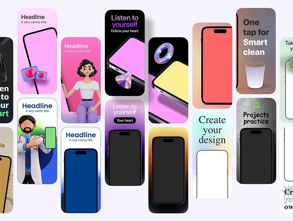 AppStoreƻ��Ӧ���̵��ϼܽ�ͼFigmaģ��