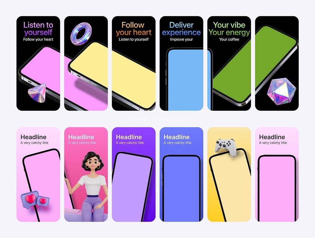 AppStoreƻ��Ӧ���̵��ϼܽ�ͼFigmaģ��