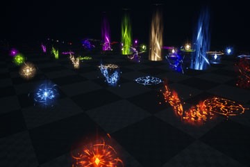 UE4 ���Ԫ���Ӿ���Ч�ϼ� (Magic VFX Bundle)