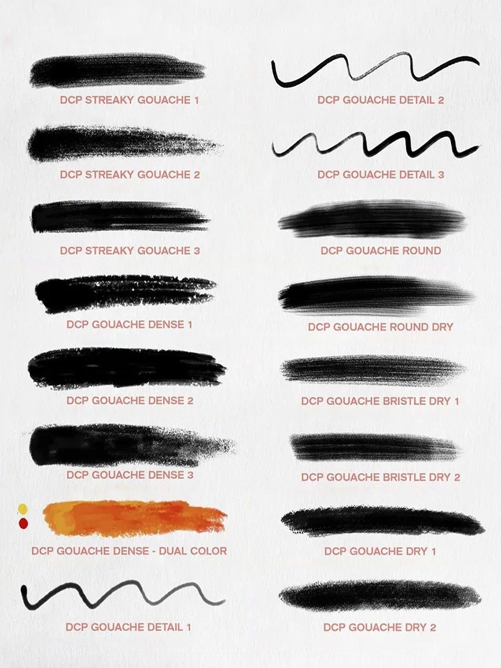 40֧ͯȤ��ˮ�ۼ���Procreate+PS��ˢ