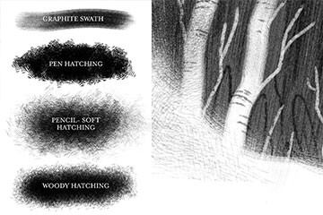 Photoshop����������ӰTPL��ˢ