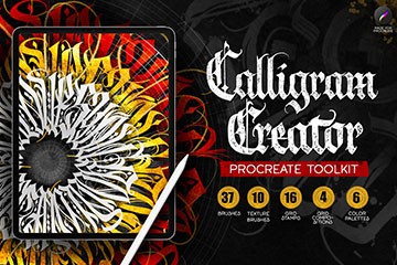 60+Procreate�������д��ˢ