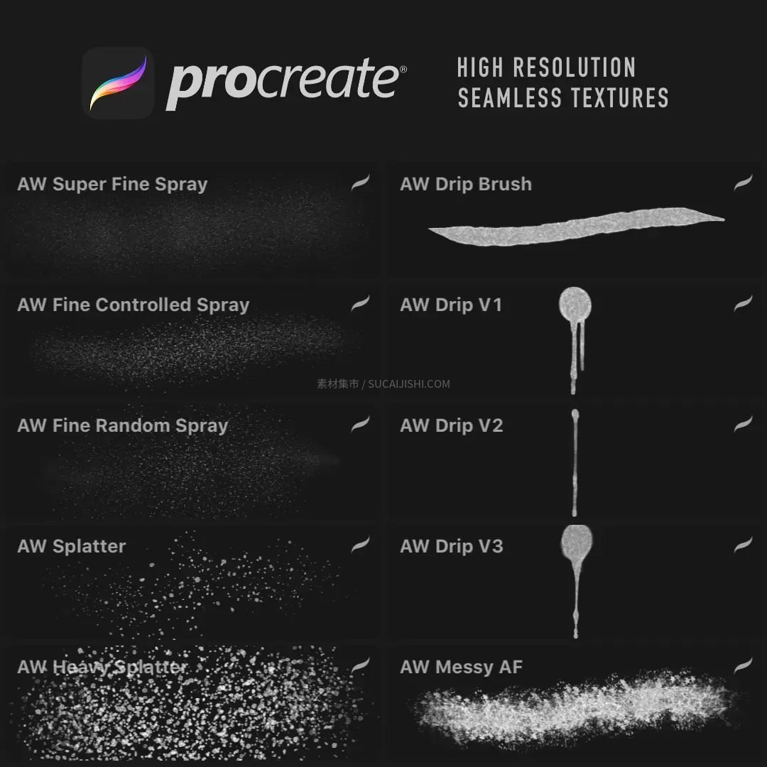 Procreateȫ��������ʦ��ˢ��