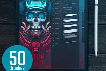 Procreateȫ��������ʦ��ˢ��