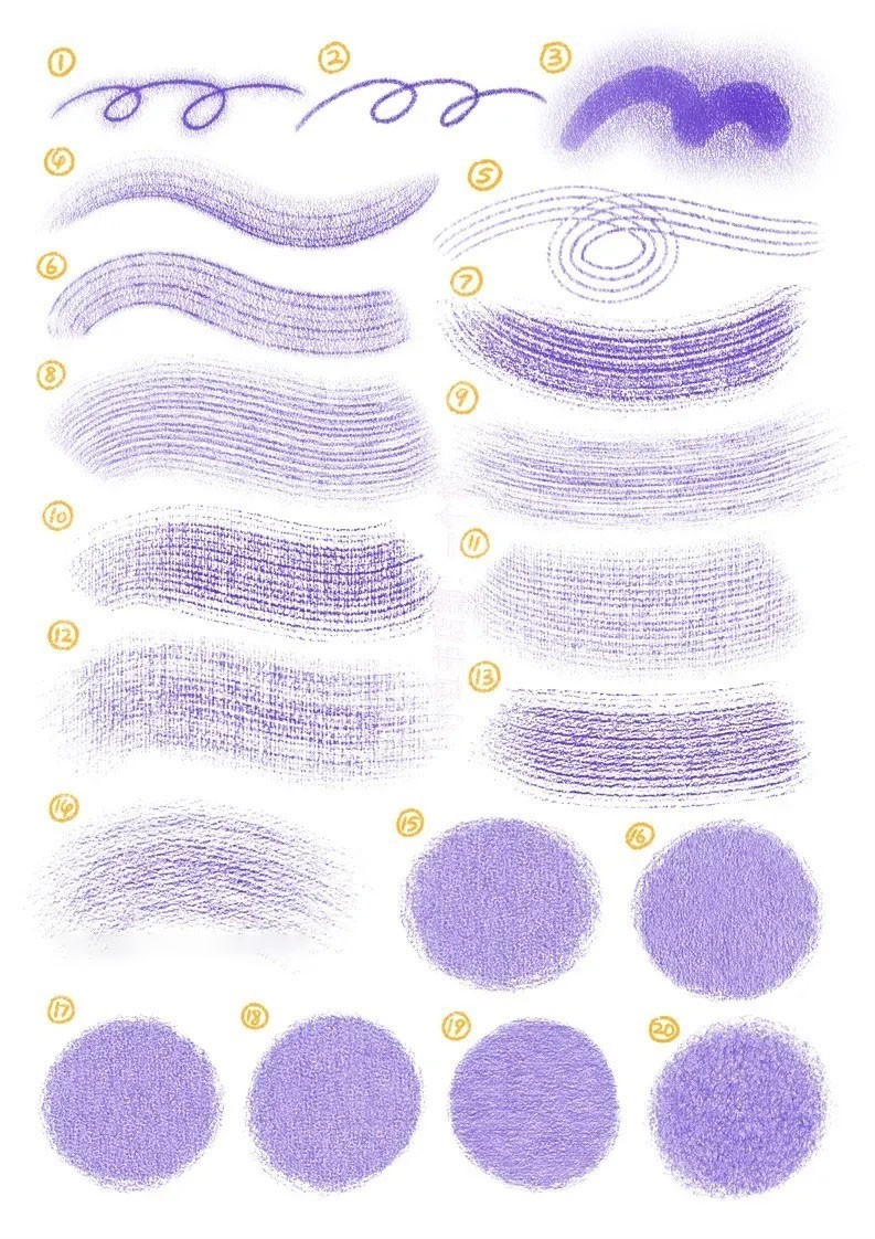 30+��׾�廭����Ǧ������PS��Procreate��ˢ