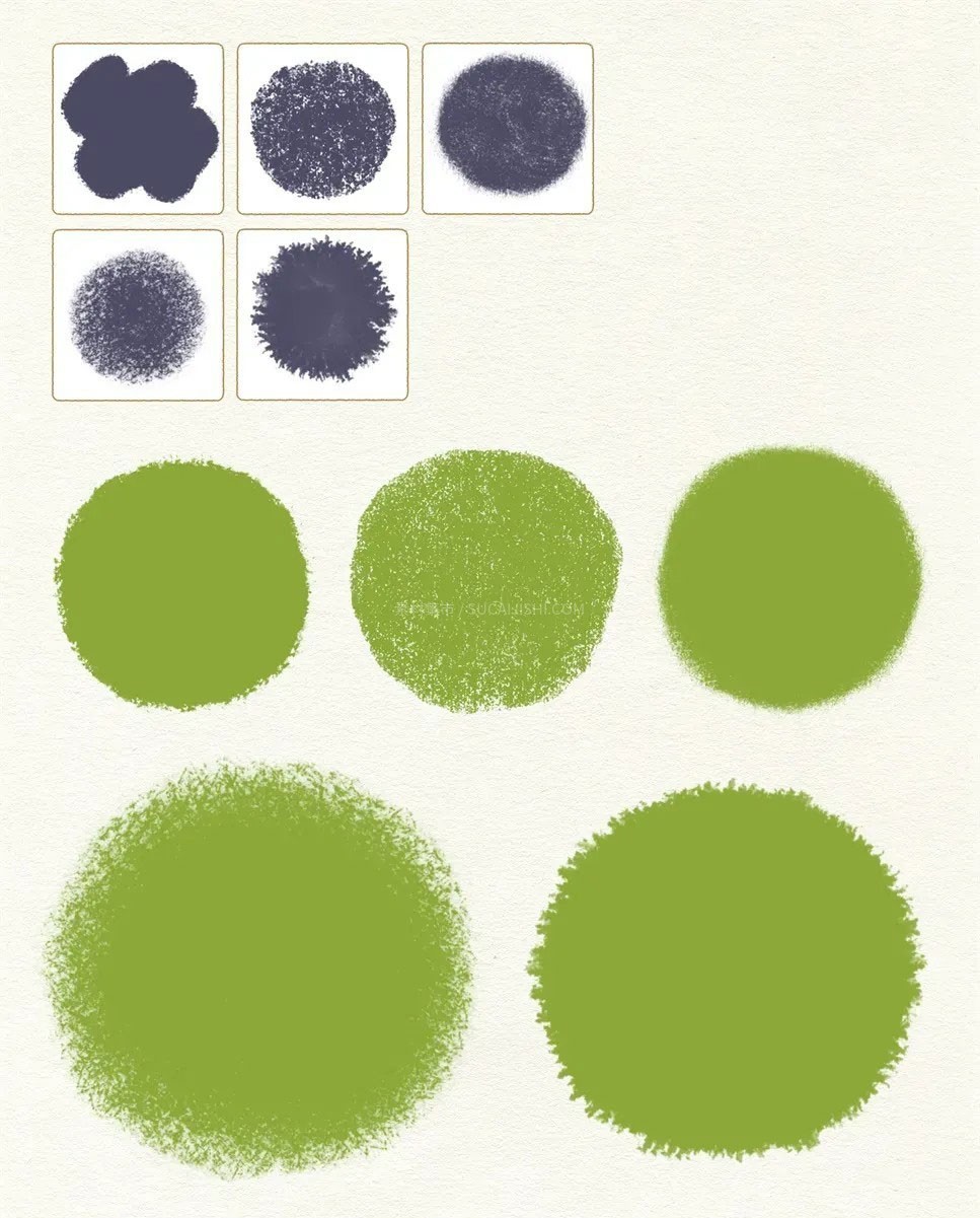 ������ӱر�������������ֻ�PS+Procreate��ˢ