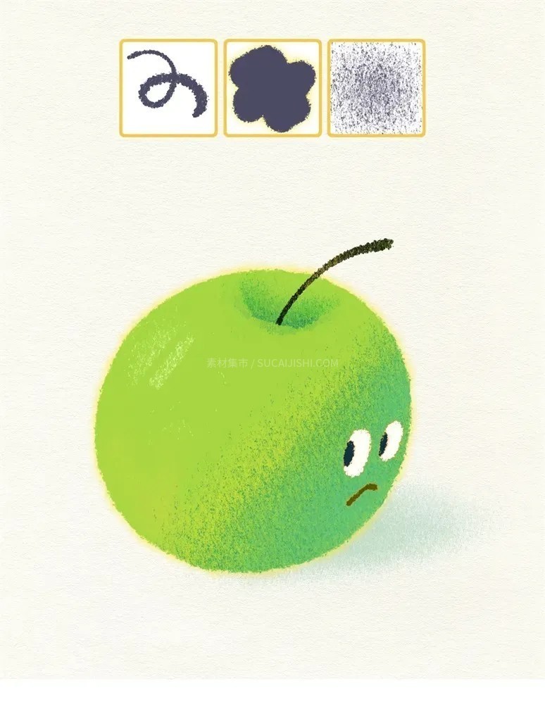 ������ӱر�������������ֻ�PS+Procreate��ˢ