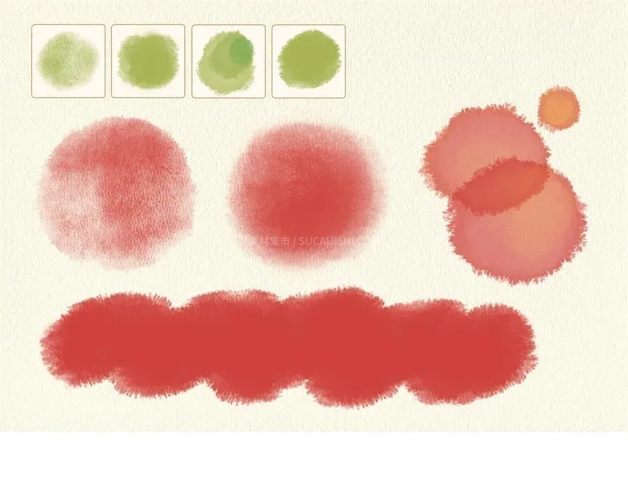 16֧����ˮ�ʼ�����ˢ����PS+Procreate��