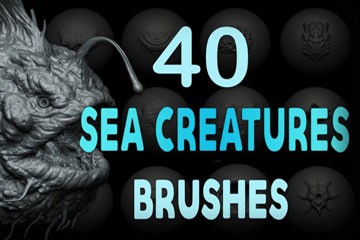 ZBrush / Blender ����ˮ��������VDM��ˢ