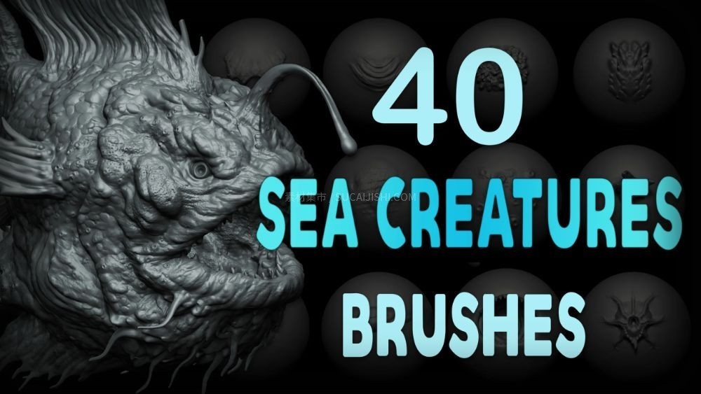 ZBrush / Blender ����ˮ��������VDM��ˢ