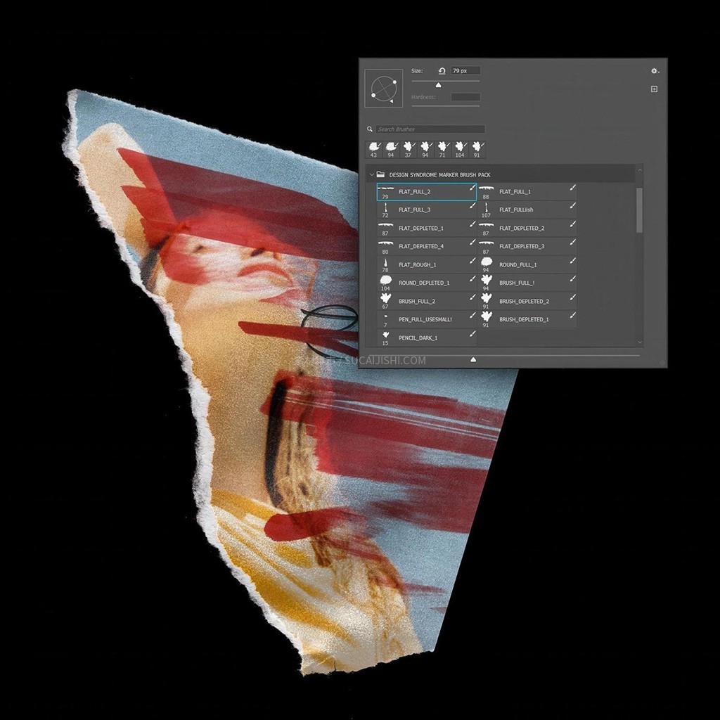 17֧Photoshop���˱���Ϳ��ˢ