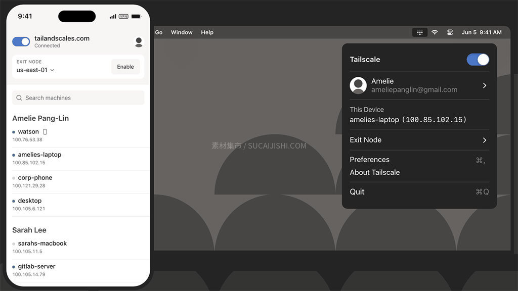 Tailscale Զ���������ţ��ֻ�/����/NAS �⹫��IP��ȫ����
