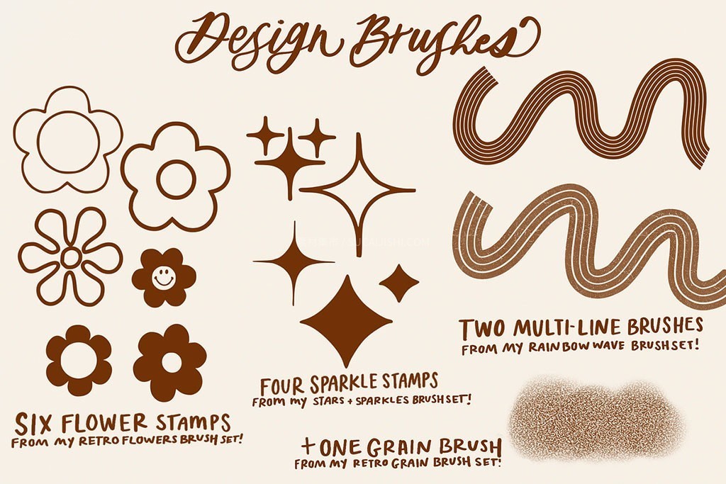 Procreate���Ų��շ���д��ˢ