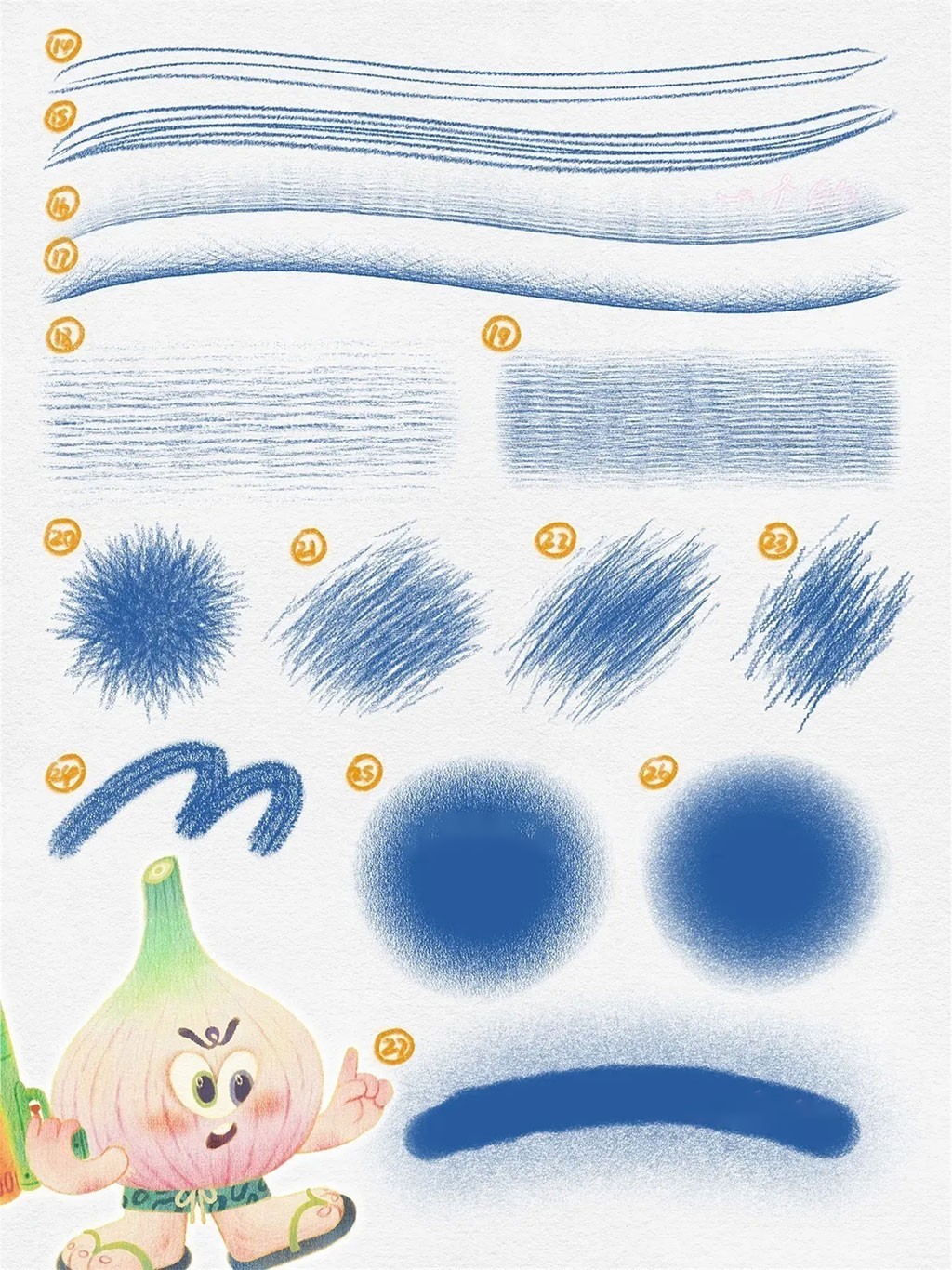 40+��������дPS+Procreate��ˢ