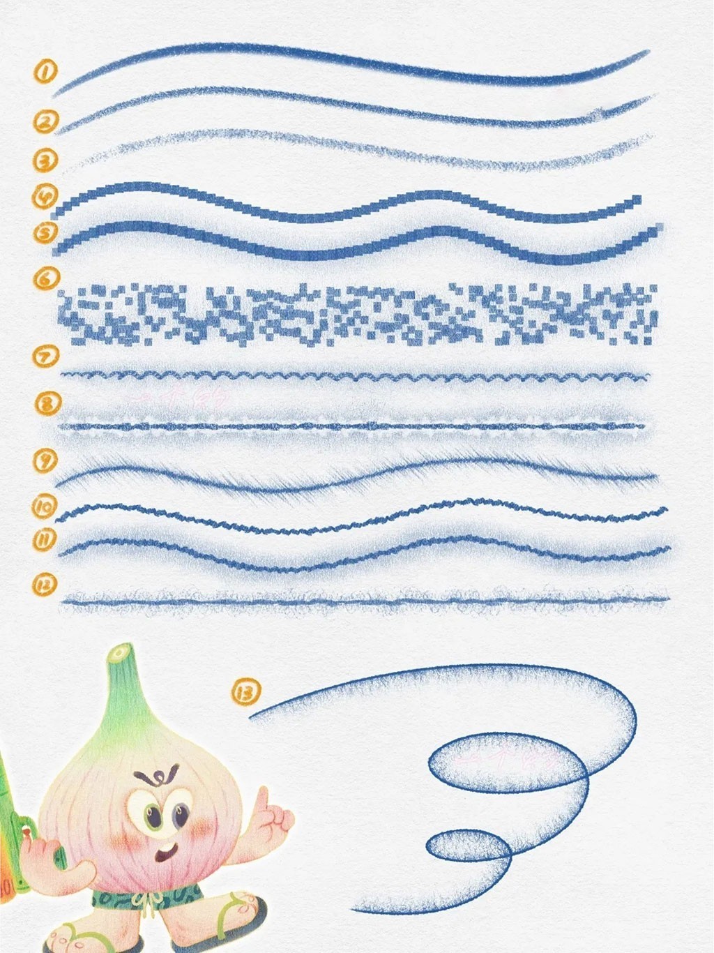 40+��������дPS+Procreate��ˢ