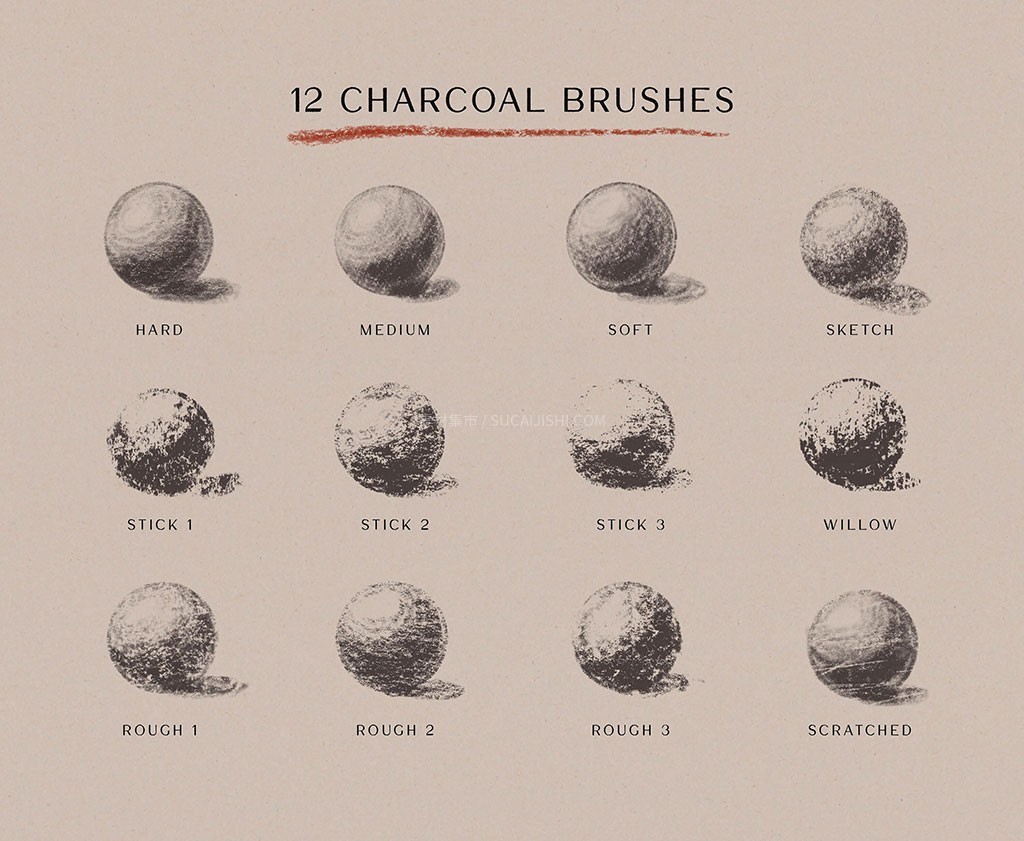 Procreate��ʵ����̿�ʱ�ˢ��װ