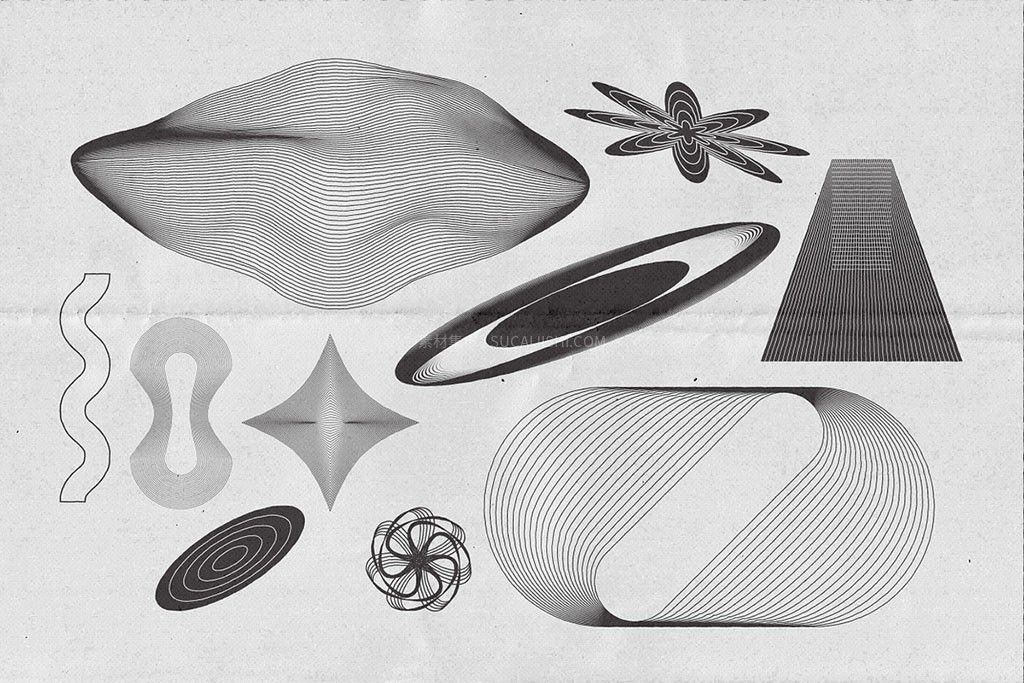 100+�ִ������������Լ�����״ʸ���ز� AI PNG��ʽ