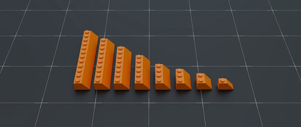Blender工业级积木3D模型套件