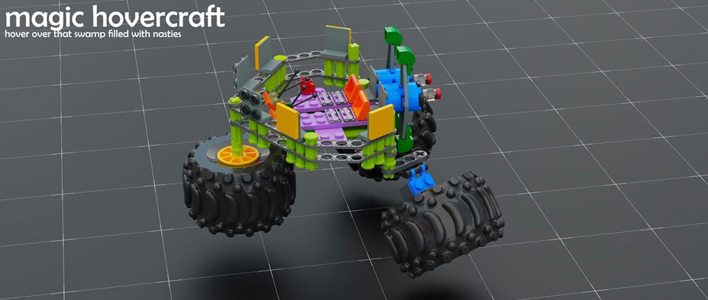 Blender工业级积木3D模型套件