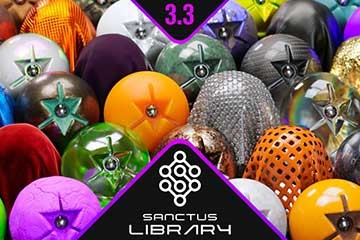 Sanctus Library v3.3.3 | Blender ȫ�ܳ��򻯲����뼸�νڵ��