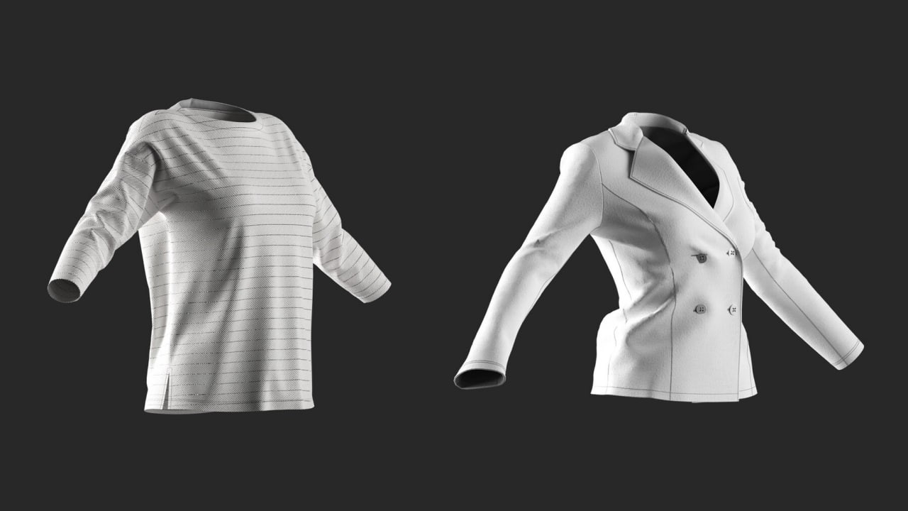 22款高品质女装 Marvelous Designer