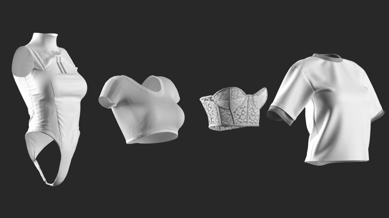 22款高品质女装 Marvelous Designer