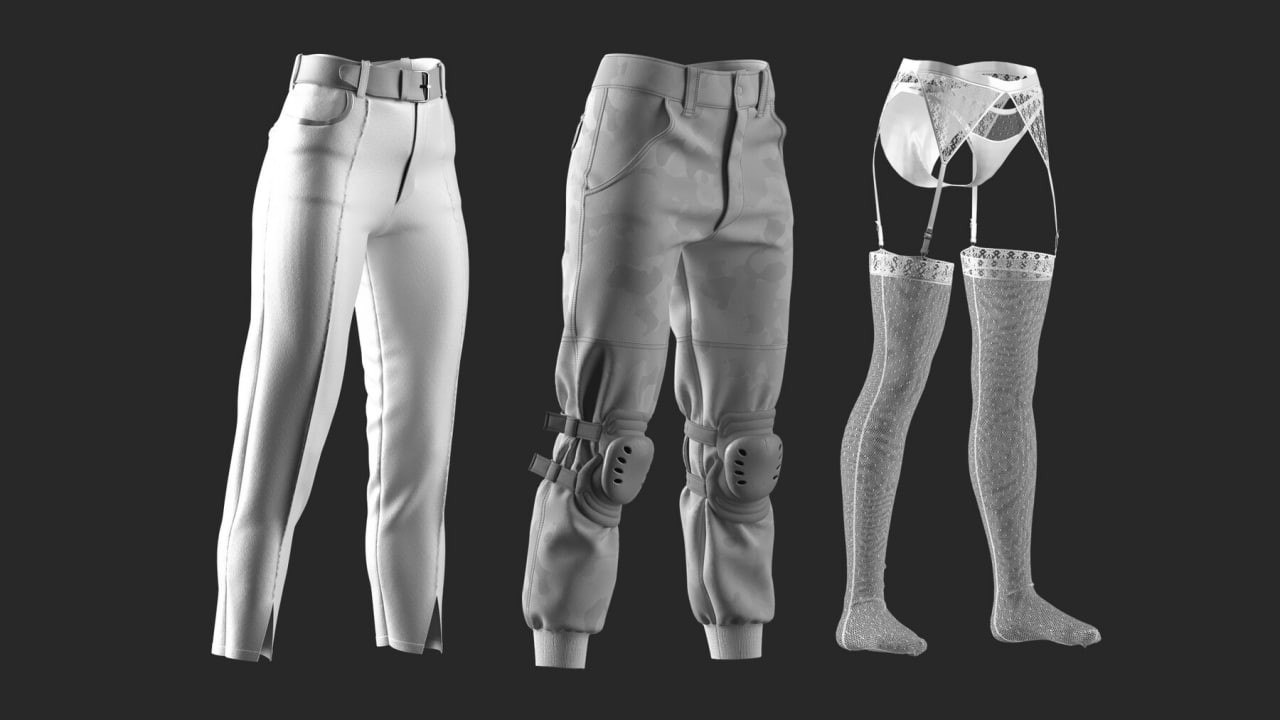 22款高品质女装 Marvelous Designer