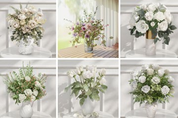 74��дʵ�����⻨������3Dģ�ͺϼ�